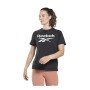 Camiseta de Manga Corta Mujer Reebok RI BL TEE HB2271 Negro