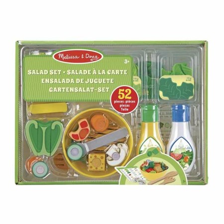 Playset Melissa & Doug Cocina Ensaladas 52 Piezas