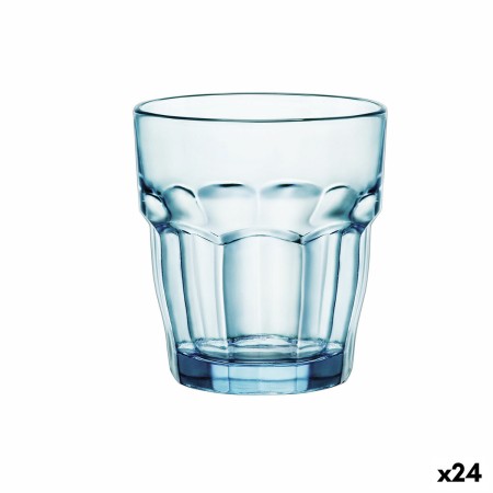 Vaso Bormioli Rocco Rock Bar Azul Vidrio 270 ml (24 Unidades)