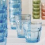 Vaso Bormioli Rocco Rock Bar Azul Vidrio 270 ml (24 Unidades)