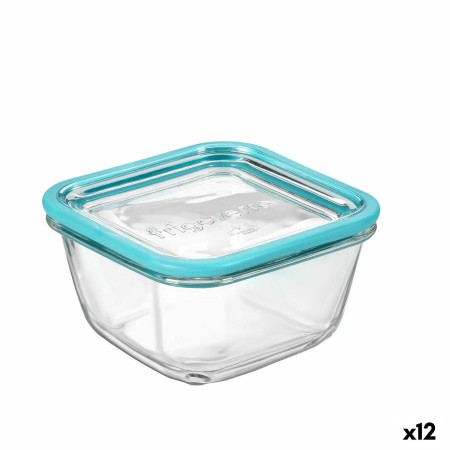 Panier-repas carré avec couvercle Bormioli Rocco Frigoverre Future Transparent 773 ml verre (12 Unités)