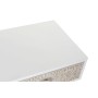 Table de Nuit DKD Home Decor S3022940 Sapin Blanc Plastique Marron Clair