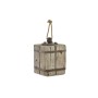 Sujetador de puerta DKD Home Decor 14 x 14 x 23,5 cm Metal Madera Aluminio