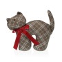 Sujetador de puerta Versa Gato 31 x 10 x 34 cm Textil