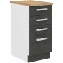 Mueble Auxiliar 60 x 40 x 80,4 cm Gris