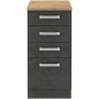 Meuble d'Appoint 60 x 40 x 80,4 cm Gris