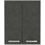 Armoire 60 x 31,6 x 72 cm Gris