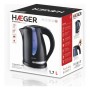 Hervidor Haeger EK-22B.023A Negro Acero Inoxidable 2200 W 1,7 L