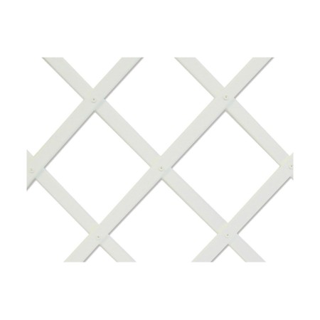 Celosía Nortene Trelliflex 1 x 2 m Blanco PVC