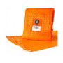 Saco Fun&Go  Polymesh Naranja 55 x 83 cm (10 Unidades)