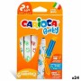 Ensemble de Marqueurs Carioca Baby Multicouleur (24 Unités)