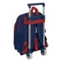 Cartable à roulettes 705 F.C. Barcelona 20/21 Bordeaux Blue marine