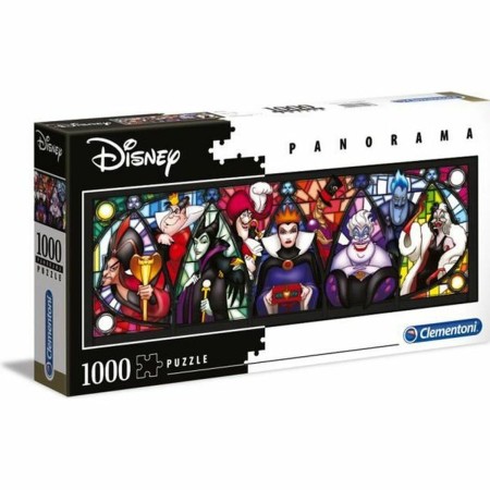 Puzzle Clementoni Villains Disney Panoramique 1000 Pièces (1000 Pièces)