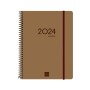 Agenda Finocam Ikon 2023-2024 15,5 x 21,2 cm Marron