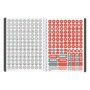 Agenda Finocam Ikon 2023-2024 Fleurs 15,5 x 21,2 cm Multicouleur