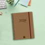 Agenda Finocam Ikon 2023-2024 15,5 x 21,2 cm Marron