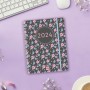 Agenda Finocam Ikon 2023-2024 Fleurs 15,5 x 21,2 cm Multicouleur