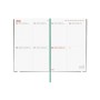 Agenda Finocam Dotted Monstera 2023-2024 14 x 20,4 cm Multicouleur