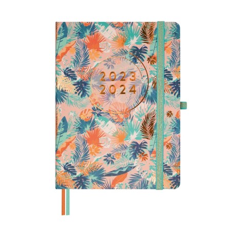 Agenda Finocam Mínimal Girl 2023-2024 Multicouleur 14 x 19 cm