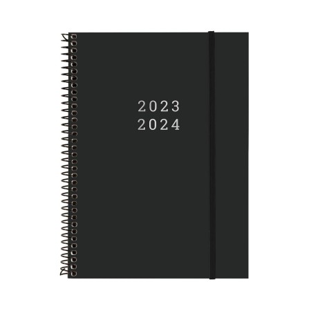 Agenda Finocam 2023-2024 15,5 x 21,2 cm Noir