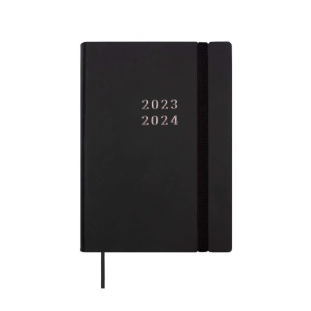 Agenda Finocam Mara 2023-2024 12 x 17 cm Noir