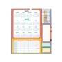 Calendario de pared Finocam Family Plus 2023-2024 34 x 38 cm Multicolor