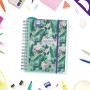 Agenda Finocam Tropic 2023-2024 Docente 15,5 x 21,2 cm Multicolor Cuarto