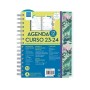 Agenda Finocam Tropic 2023-2024 Enseignant 15,5 x 21,2 cm Multicouleur quarto