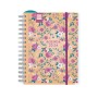 Agenda Finocam Flowers 2023-2024 Docente 15,5 x 21,2 cm Multicolor Cuarto