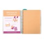 Agenda Finocam Flowers 2023-2024 Docente 15,5 x 21,2 cm Multicolor Cuarto