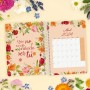 Agenda Finocam Cloe 2023-2024 Rosa 15,5 x 21,2 cm