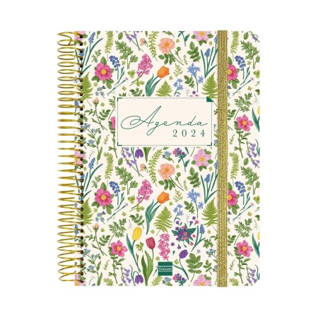 Agenda Finocam Cloe 2023-2024 Verde 15,5 x 21,2 cm