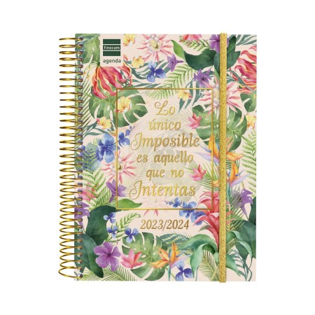 Agenda Finocam 2023-2024 Scolaire 15,5 x 21,2 cm Multicouleur quarto