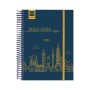 Agenda Finocam City 2023-2024 Escolar 15,5 x 21,2 cm Multicolor Cuarto