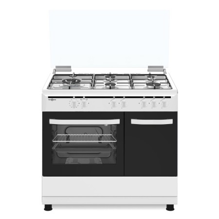 Cocina de Gas Vitrokitchen CB961PBB Blanco