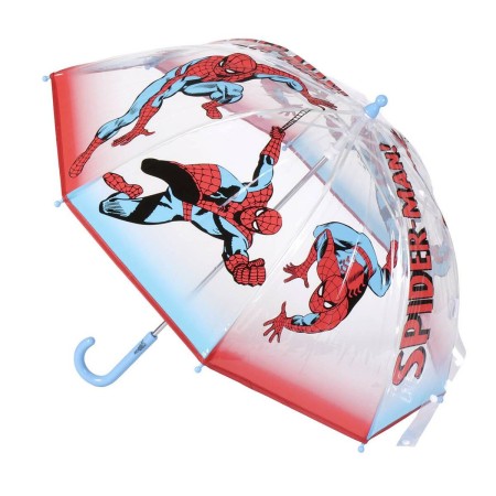 Parapluie Spiderman Bleu Ø 71 cm Rouge