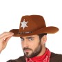 Chapeau de Cowboy 59085 Marron Taille unique Amérindien