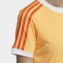 T-shirt à manches courtes femme Adidas Originals 3 Stripes Orange