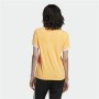 Camiseta de Manga Corta Mujer Adidas Originals 3 Stripes Naranja