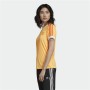 Camiseta de Manga Corta Mujer Adidas Originals 3 Stripes Naranja