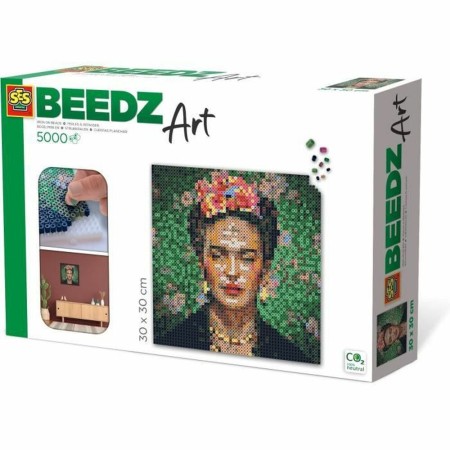 Mosaico SES Creative Beedz Art - Frida Kahlo Juego de Manualidades 5000 Piezas