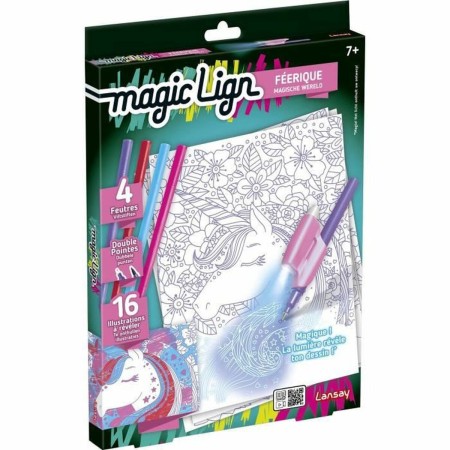 Dibujos para pintar Lansay Magic Lign