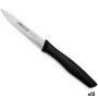 Cuchillo Pelador Arcos Nova Negro Acero Inoxidable 10 cm Polipropileno (12 Unidades)