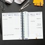 Agenda Finocam Institut 2023-2024 15,5 x 21,5 cm Bleu quarto