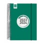 Agenda Finocam Espir Color 2023-2024 Escolar 15,5 x 21,2 cm Verde