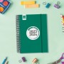 Agenda Finocam Espir Color 2023-2024 Escolar 15,5 x 21,2 cm Verde