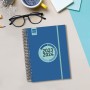 Agenda Finocam Espir Label 2023-2024 Scolaire 15,5 x 21,2 cm Bleu de Colbat