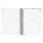 Agenda Finocam Espir Label 2023-2024 Escolar 15,5 x 21,2 cm Rojo