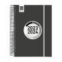 Agenda Finocam Espir Label 2023-2024 Escolar 15,5 x 21,2 cm Negro