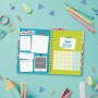 Agenda Finocam Talkual Aventura 2023-2024 Escolar 12 x 16,9 cm 1/8 Multicolor